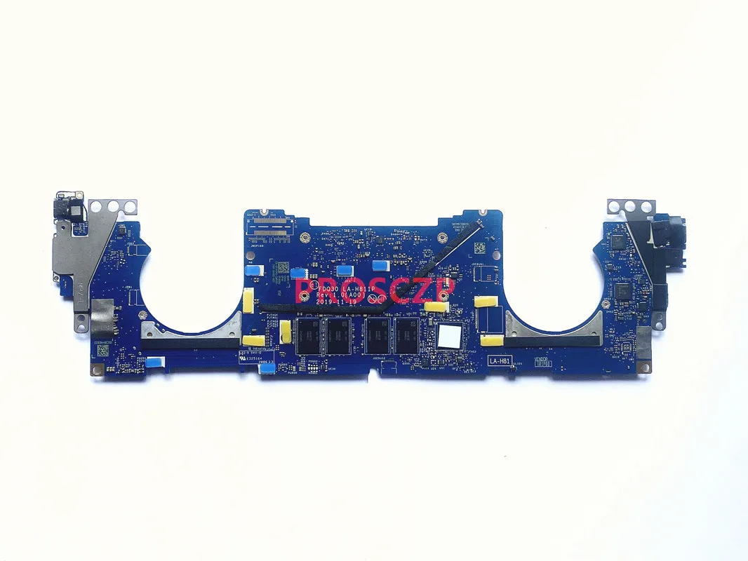 CN-0Y4GNJ 0Y4GNJ Y4GNJ Mainboard FOR XPS 13 9300 Laptop Motherboard FDQ30 LA-H811P With SRG0N I7-1065G7 CPU 16GB 100%FULL Tested