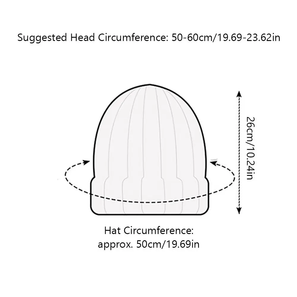 عارضة الكشمير الكشمير محبوك قبعة بلون توالت حافة الشتاء قبعة دافئة للجنسين قبعة صغيرة