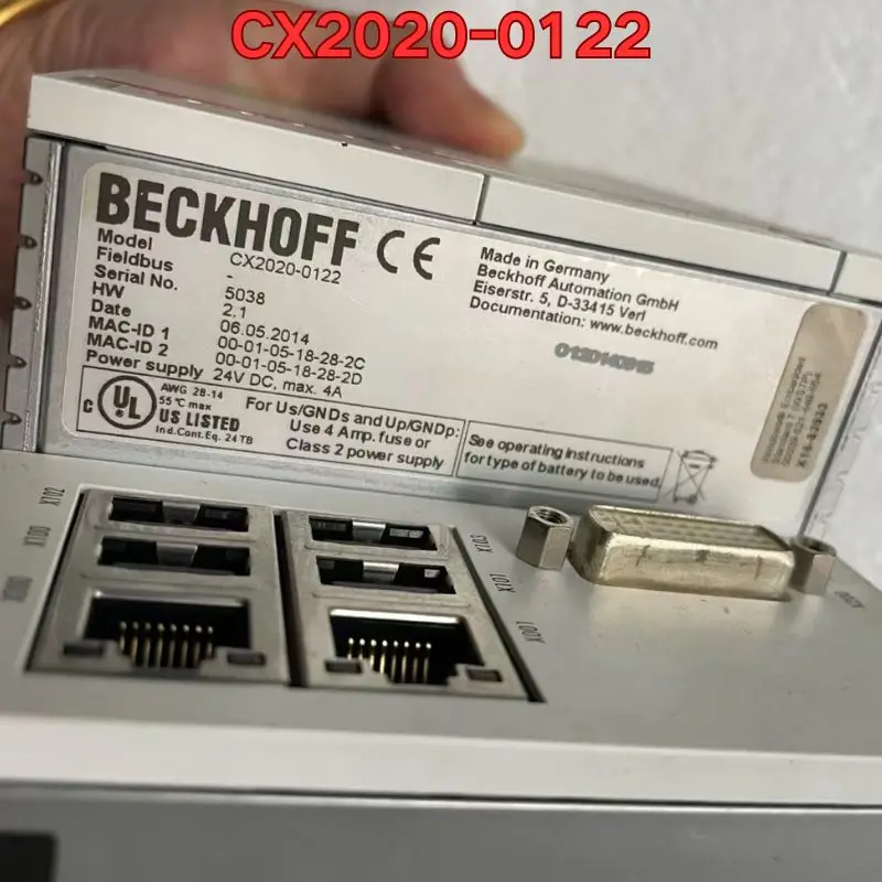 

Second-hand PLC module CX2020-0122 function test is normal Latest Prices for 2025