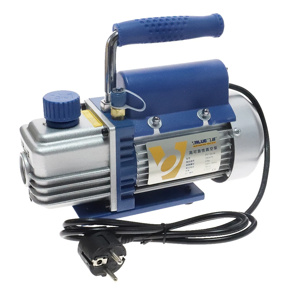 VALUE Refrigerant Vacuum Pump 220V Refrigerant Vacuum Pump for 1P Air Conditioning Pump Vacuum R410A R407C R134a R12 R22