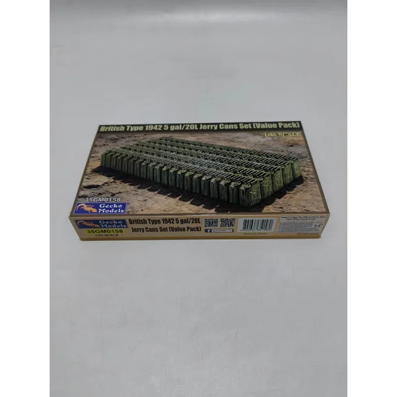 

Gecko 35GM0158 1/35 Британский топливный бак 1942 года, 5 галлонов/20 л (набор) (комплект пластиковых моделей)