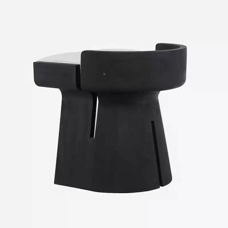 #￥Luxury Solid Wood Chair High Density Foam Cushion  Restaurant  Comfortable Dining Room Furniture