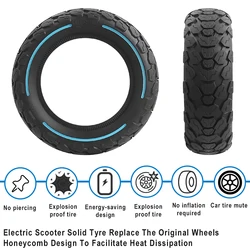 Rubber Solid Tyre For ZERO 10X Kugoo M4 G1 Dualtron E-Scooter Electric Scooter 10X3.0 255*80 80/65-6 Solid tire Wheel Honeycomb