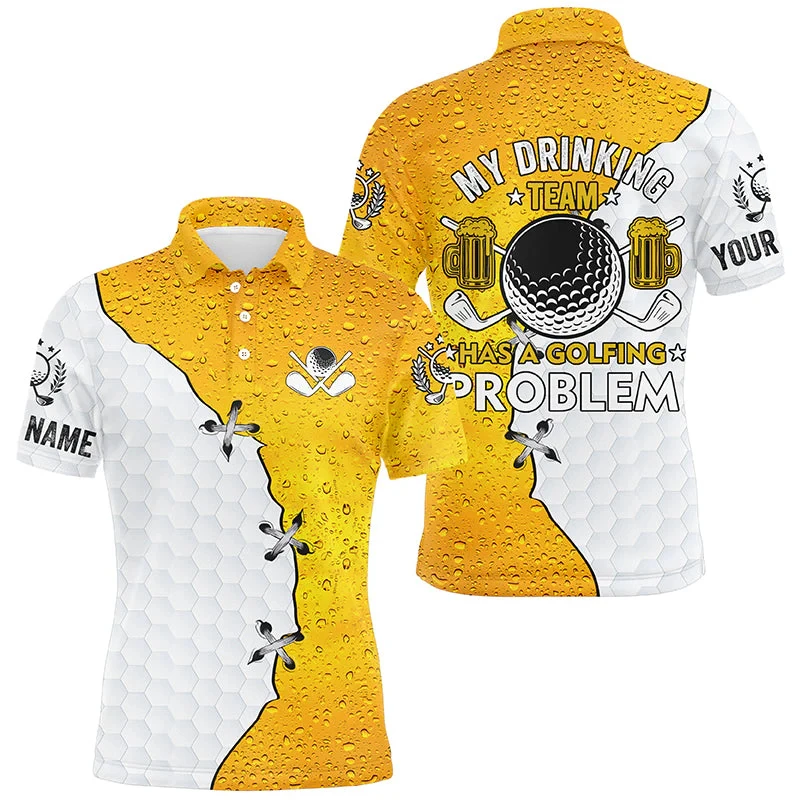 

Fashion Golf Graphic Polo Shirt Summer Casual Short Sleeve Custom Name Team Name 3D Printed Polo Tees Loose Sports T Shirts Tops