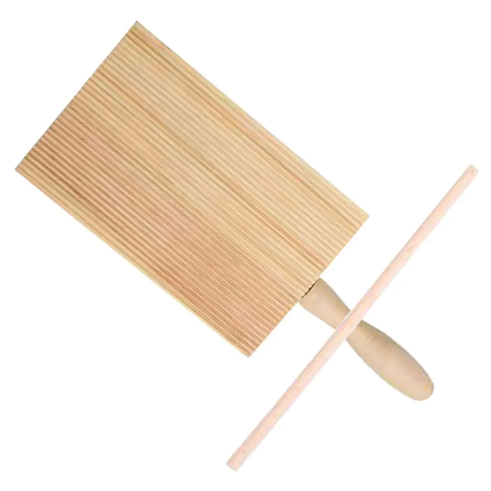 1 مجموعة من صناع Gnocchi مقاومة للاهتراء لوح خشبي عصا لصنع العجين المعكرونة أدوات مطبخ طقم مجداف Gnocchi المنزلية