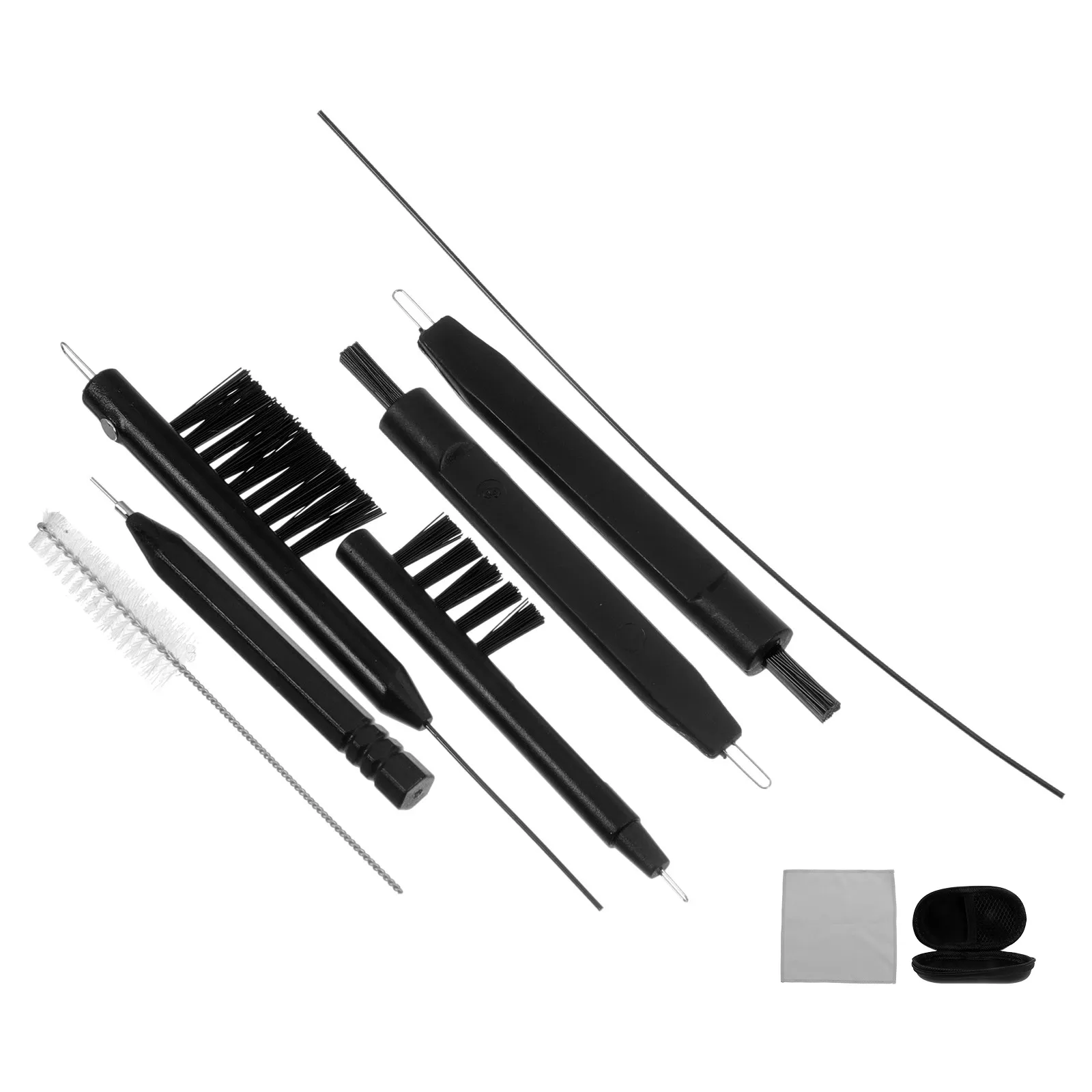 

Набор для чистки слуховых аппаратов: полный комплект для ухода с щетками, сухими салфетками, вентиляционными палочками и отверткой для эффективной очистки