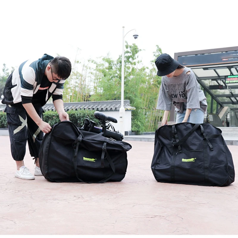 Rhinowalk Folding Bike Carry Bag Portable Bicycle Carry Bag Cycling Bike Transport Case Travel Bicycle Storage Bag