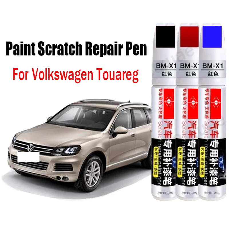 

Ручка для ремонта автомобильной краски и царапин для Volkswagen Touareg, ручка для ретуши, аксессуары для ухода за краской, черный, белый, красный, серый, серебристый, синий