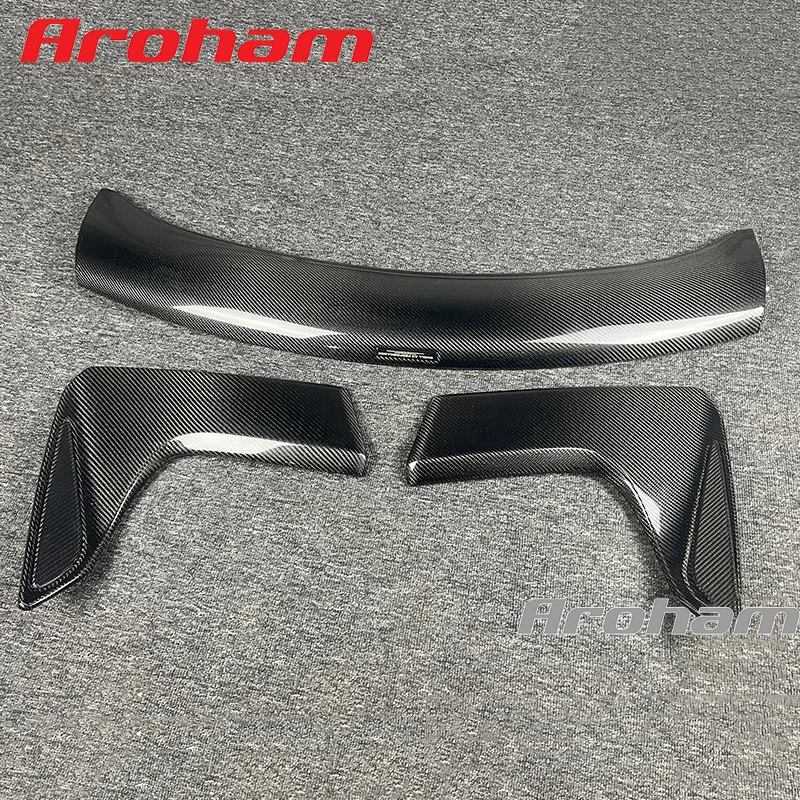 

Aroham Real Carbon Fiber Rear Roof Top Spoiler Lip For BMW MINI CLUBMAN F54 DUELL AG CLUBMAN COOPER S/JCW