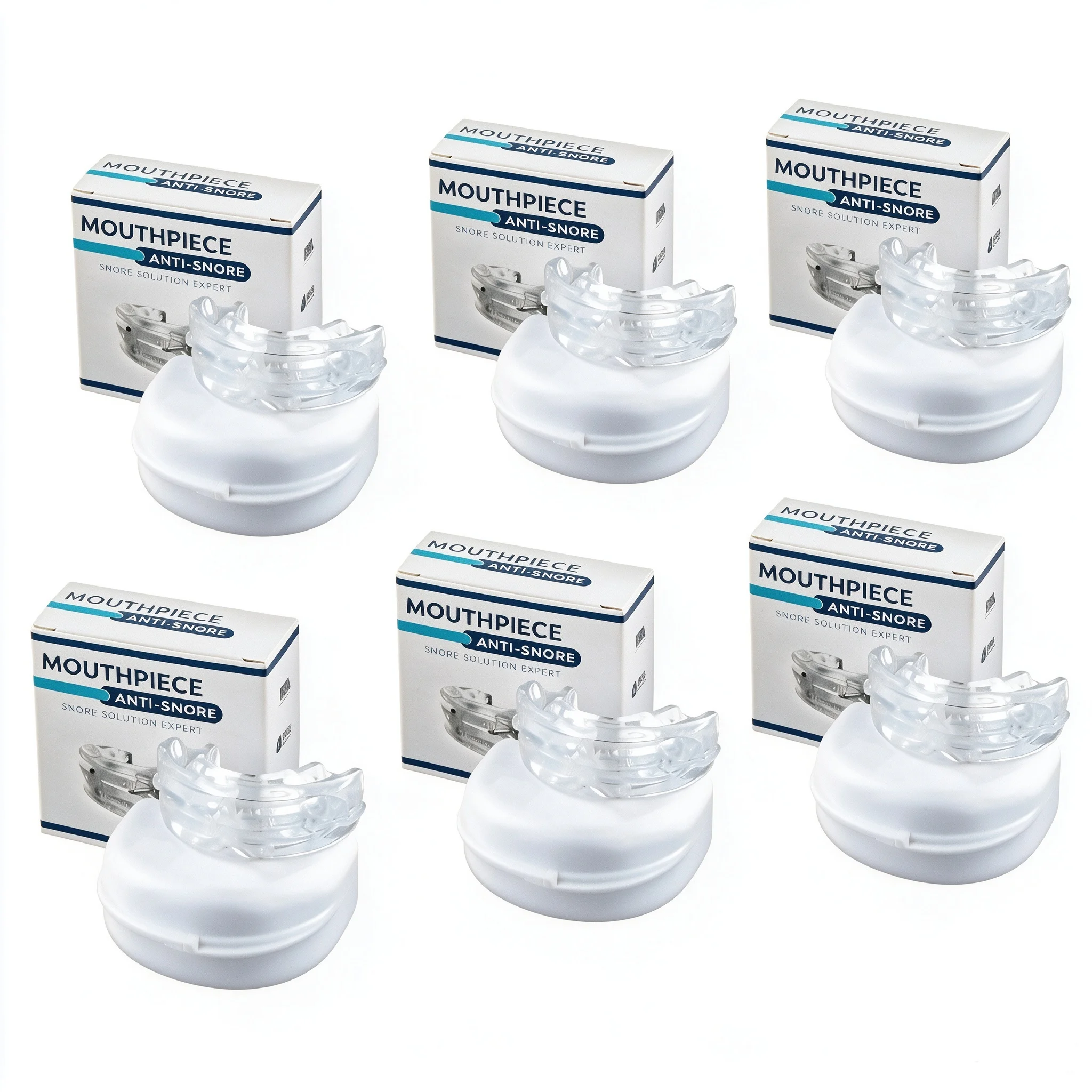 Anti Snoring Bruxism Mouth Guard Device for Improved Sleep Quality Anti Apnea Snoring Solution with Storage Box