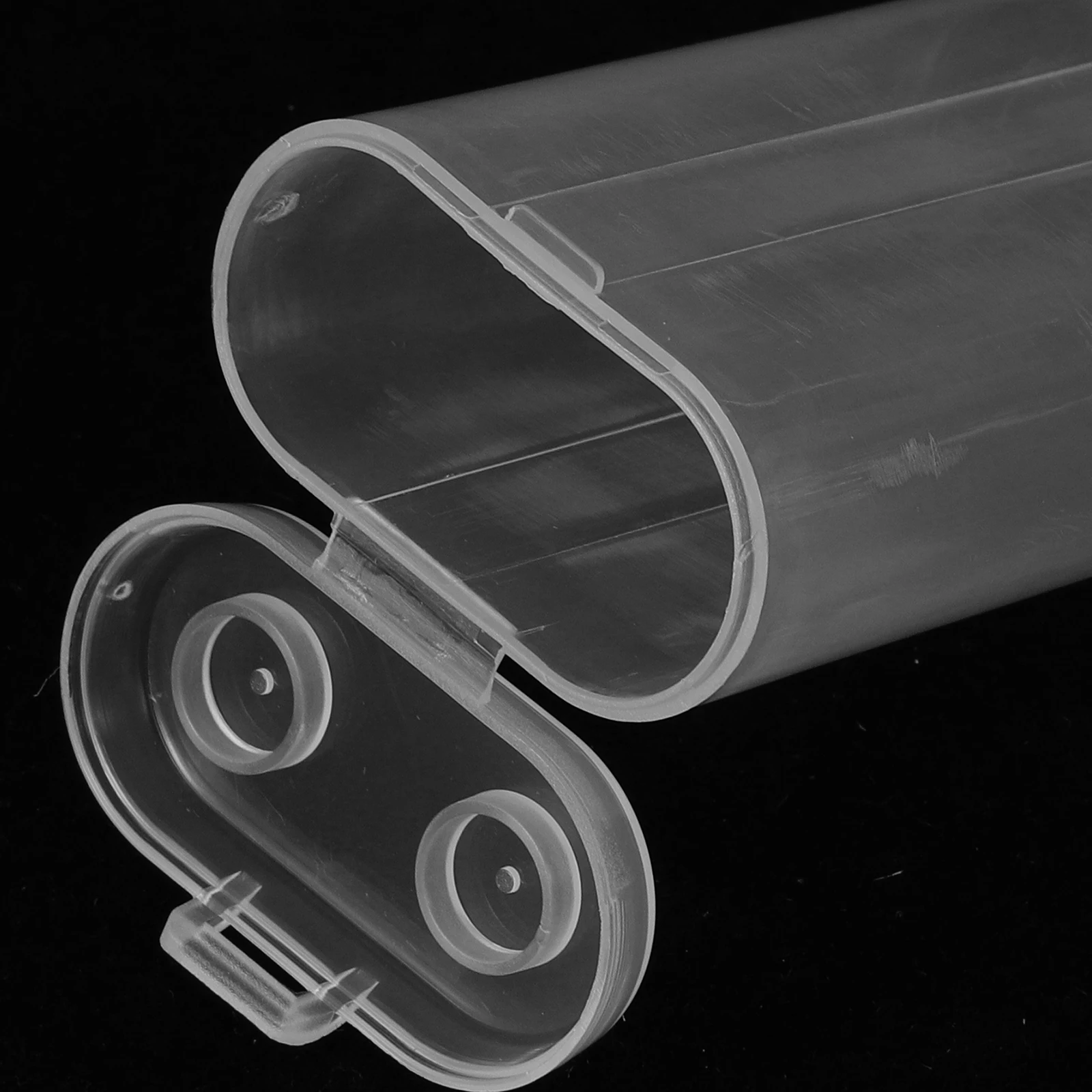 

10pcs Storage Box Plastic Electronic Accessories Holder Lightweight Organizer Case For Craft Beads Small Items 2 Slots
