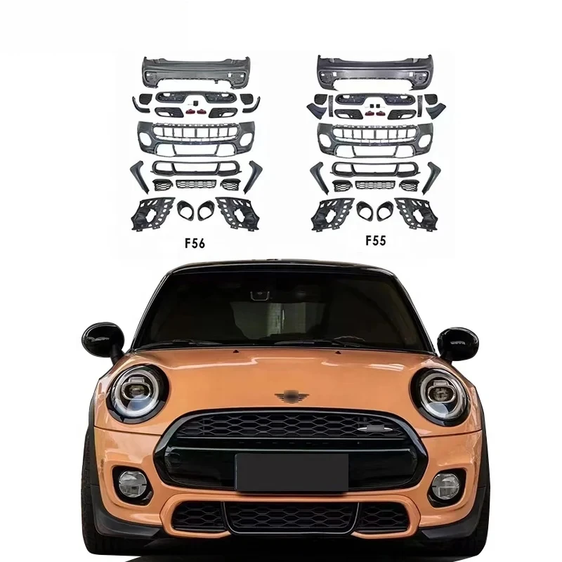 

CLY JCW Body Kit for Mini F55/F56 2014-2020 | Front/Rear Bumpers + Exhaust Pipes
