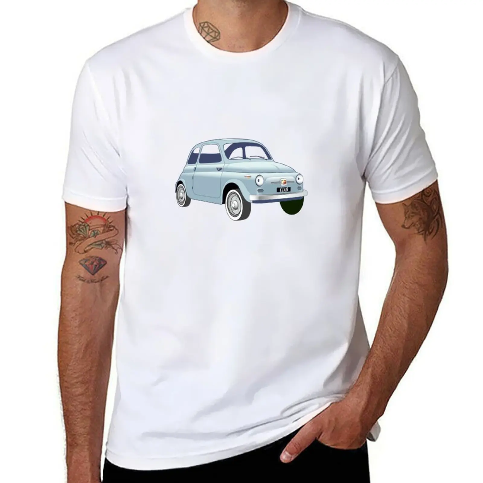

500 - Ciao T-Shirt man t shirts for men casual t shirts for man graphic vintage T-Shirt