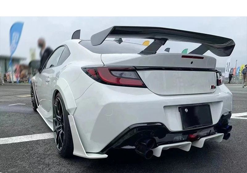 

Subaru BRZ Carbon Fiber GT Fixed Wind Wing Modified Auto Parts Exterior For Toyota GR86 Tail