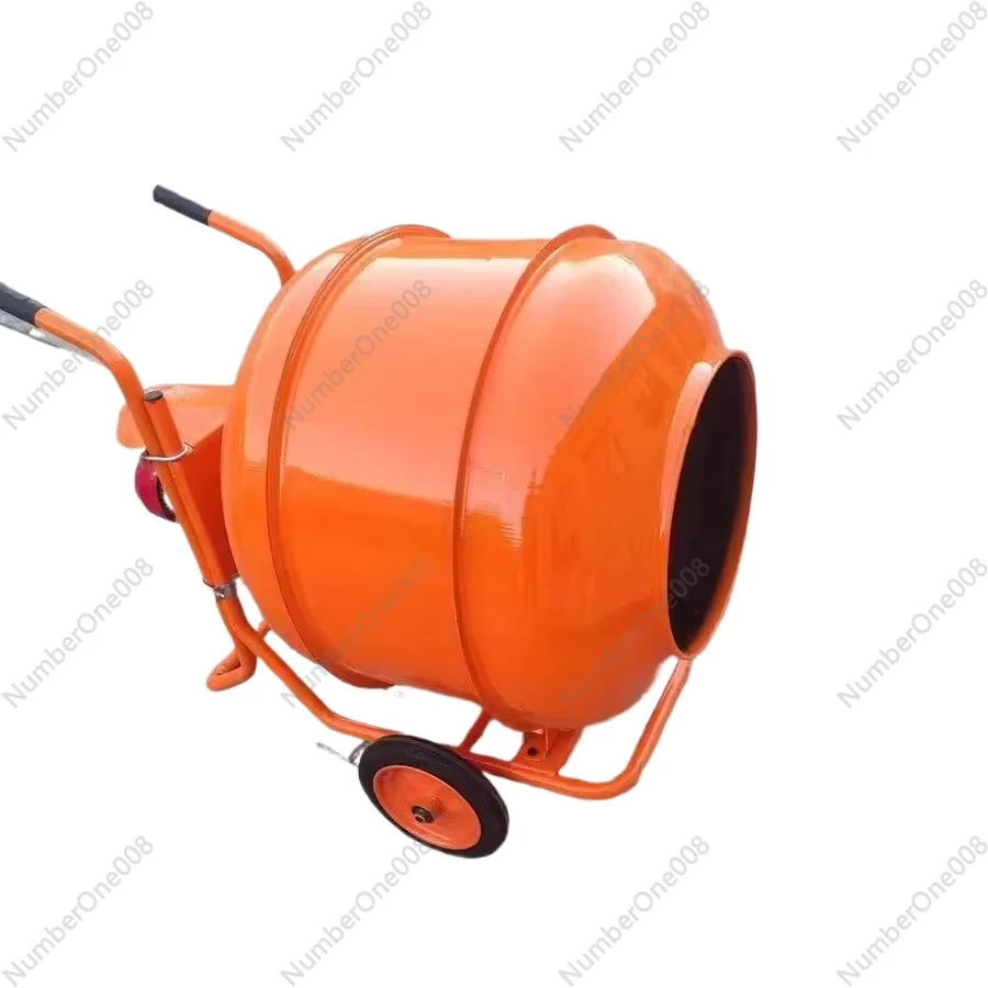 

2025 Multi-Function 200L Portable Concrete Mixer Truck with Pump and Motor, Compact Mobile Cement Mixer with Key Components