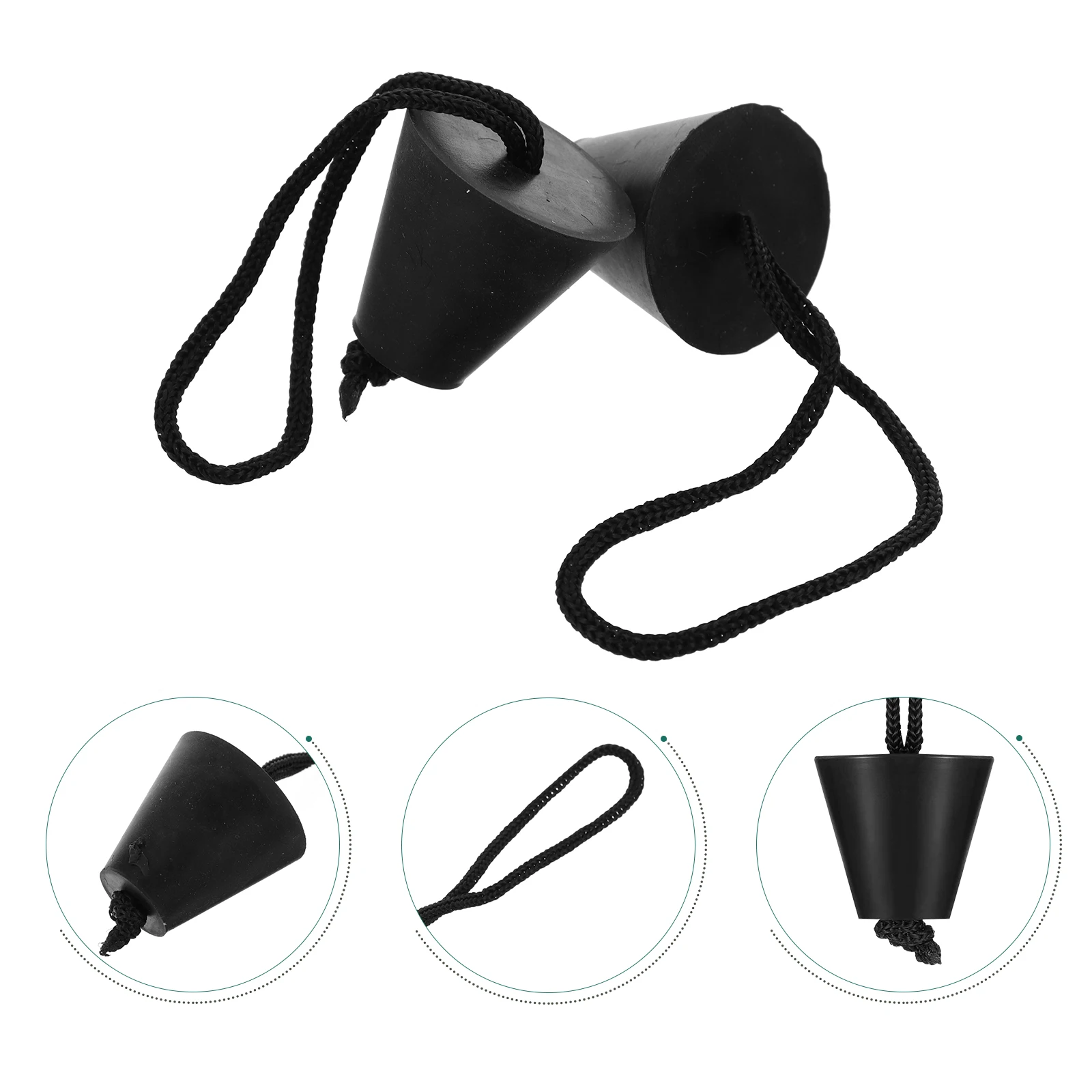 

6Pcs Kayak Scupper Plug Silicone Durable Waterproof Drain Stopper Boat Canoe Accessories Kayak Scupper Plug Boat Drain Plugs