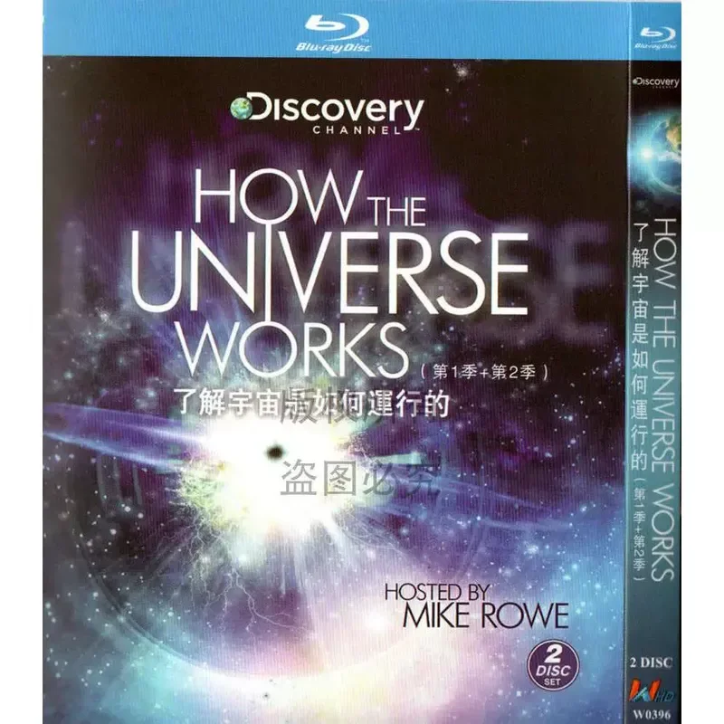 Popular Science Documentary Learn How Universe Works Season 1-7 1080p HD Blu-ray 10 Discs