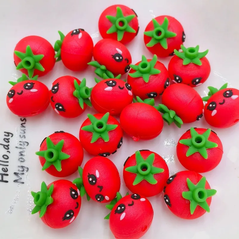 20pc-新-3d-シリコーンビーズ食品グレード漫画フォーカルビーズジュエリー作成-diy-ペンキーホルダーアクセサリーベビーシリコーンビーズ