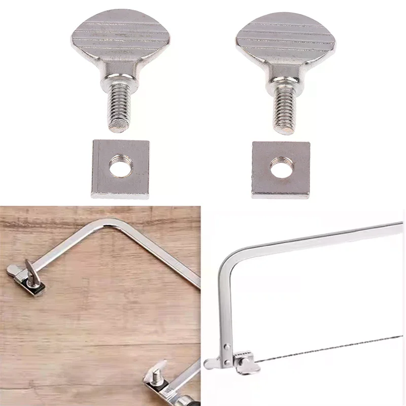 1set Saw Bow Screw Head Accessories For Jewelry Making Tool Parts Fixture Durable Saw Bow Screw