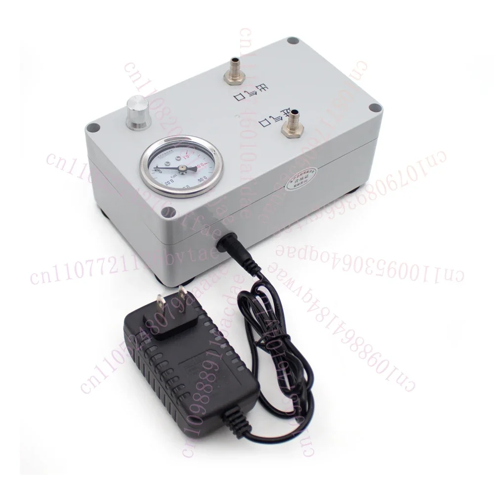 Lab Use Electric Vacuum Pump with Pressure Gauge -  for Liquid Extraction, Gas Sampling, Defoaming, Negative/Positive Pressure