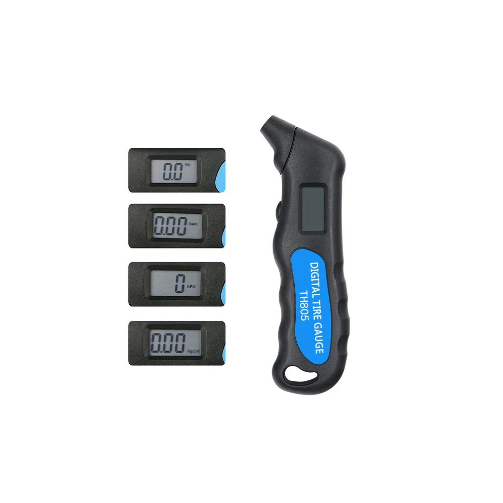 Digitale lcd display barometer neue reifen manometer tragbar tg105 th805 reifen luftdruck messer hintergrund beleuchtung hochpräzise