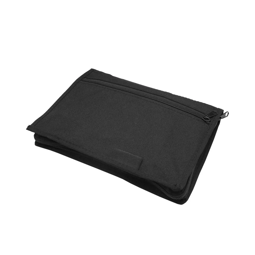 

Multi-pocket Oxford Cloth Document Storage Bag Manual Registration Card Storage Bag Glove Box