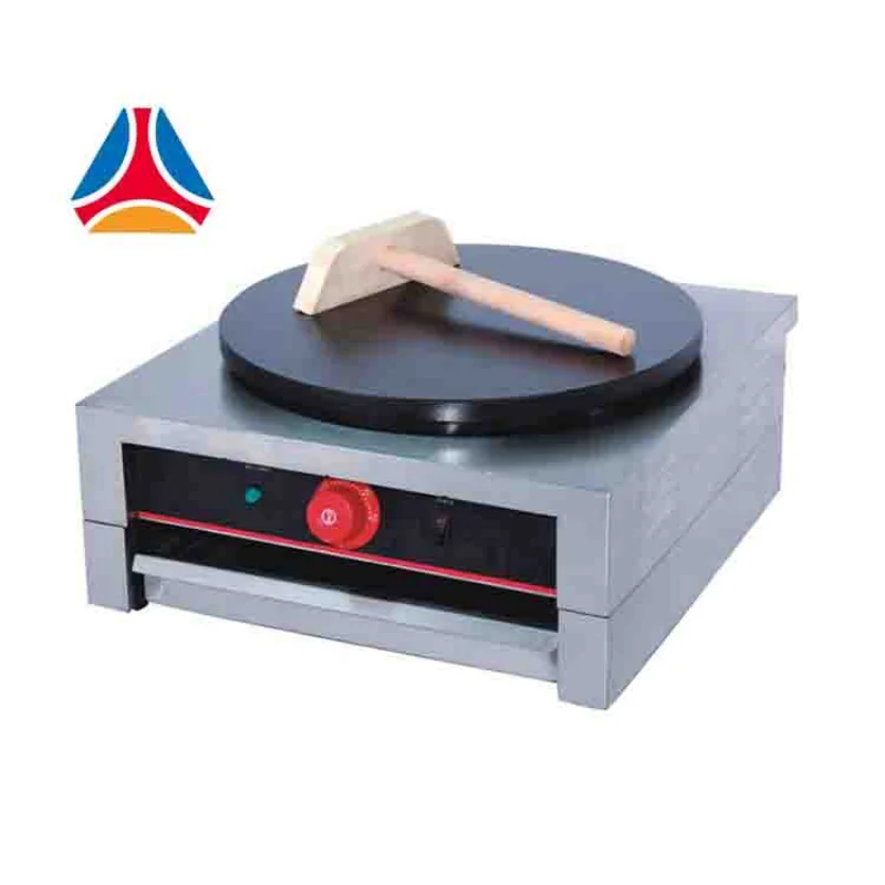 Professional Industrial Crepe Maker/Pancake Machine/Double gas Crepe Maker