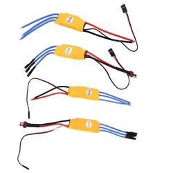 30A 40A RC bezszczotkowy sterownik silnika potencjometr ESC 6-16V moduł regulatora prędkości dla samolotu quadcopter Model drona helikopter