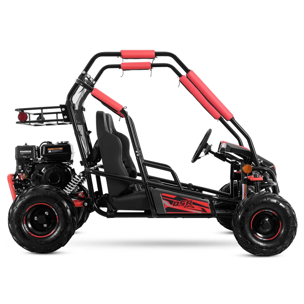 Tao Motor  Cuatrimotos Racing Off Road Quadriciclos Automatic Chain Drive Electric Start Steel Frame 200cc Go Karts for Adults