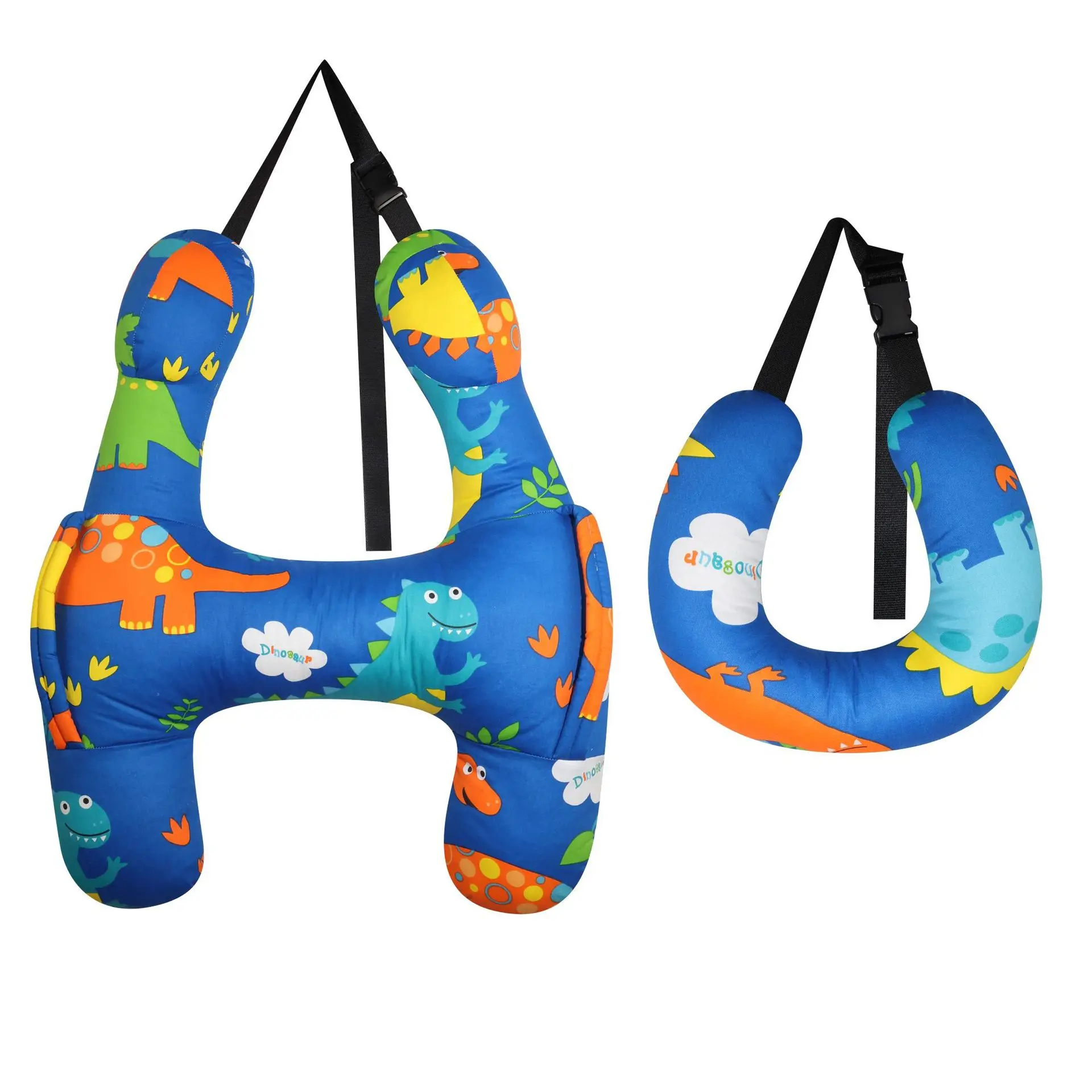 Cuscino per bambini poggiatesta per auto per bambini cuscino per dormire cuscino per spalla cuscino per collo posteriore set combinato essenziale per i viaggi P1