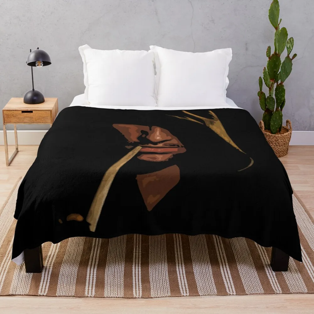 Painting Aragorn The Strider Funny Gifts Throw Blanket cosplay anime manga warm for winter Blankets