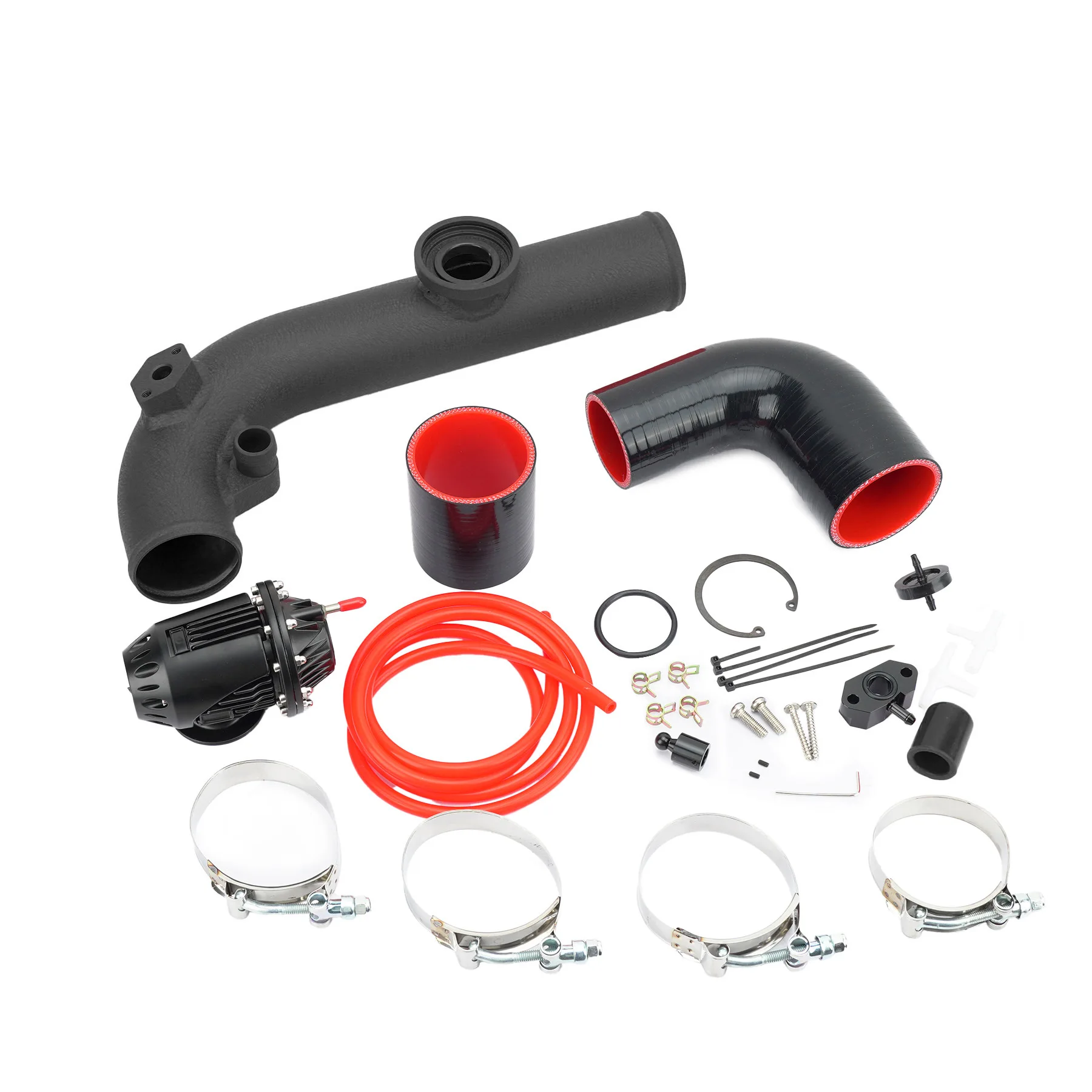 Intake Turbo Charge Pipe Kit with Pressure Relief Valve For Volkswagen EA211 Engine Golf MK7 Jetta Audi A3 Seat Leon 1.2 1.4 TSI