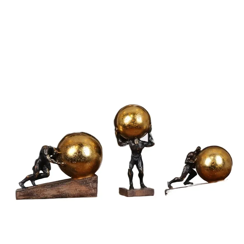 Myth Character Model House Creative Ornament for Living Room Entrance Study Book File Decoration Cross-border