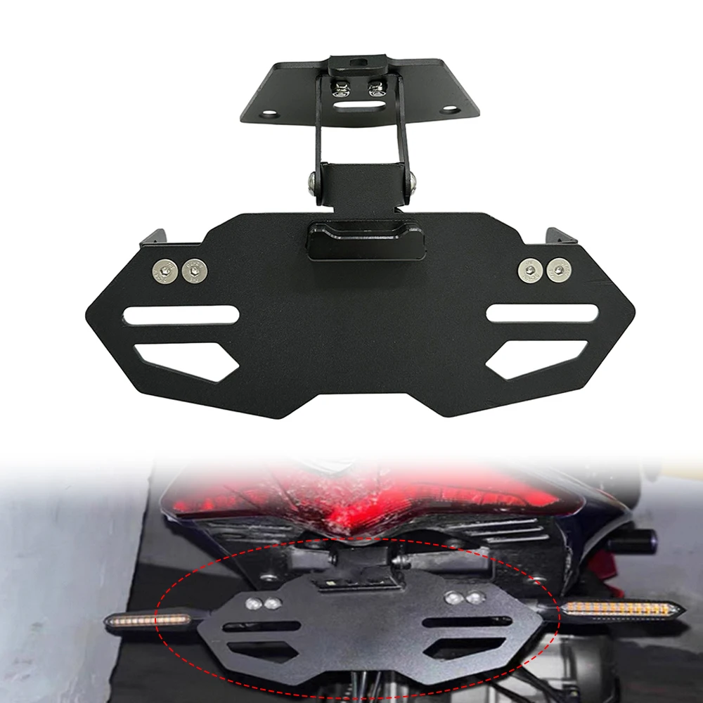 Kennzeichenhalter für Aprilia RS660 RS 660 2020 2021 2022 2023 2024 2025 – Kennzeichenhalterung Heckaufsatz Fender Eliminator