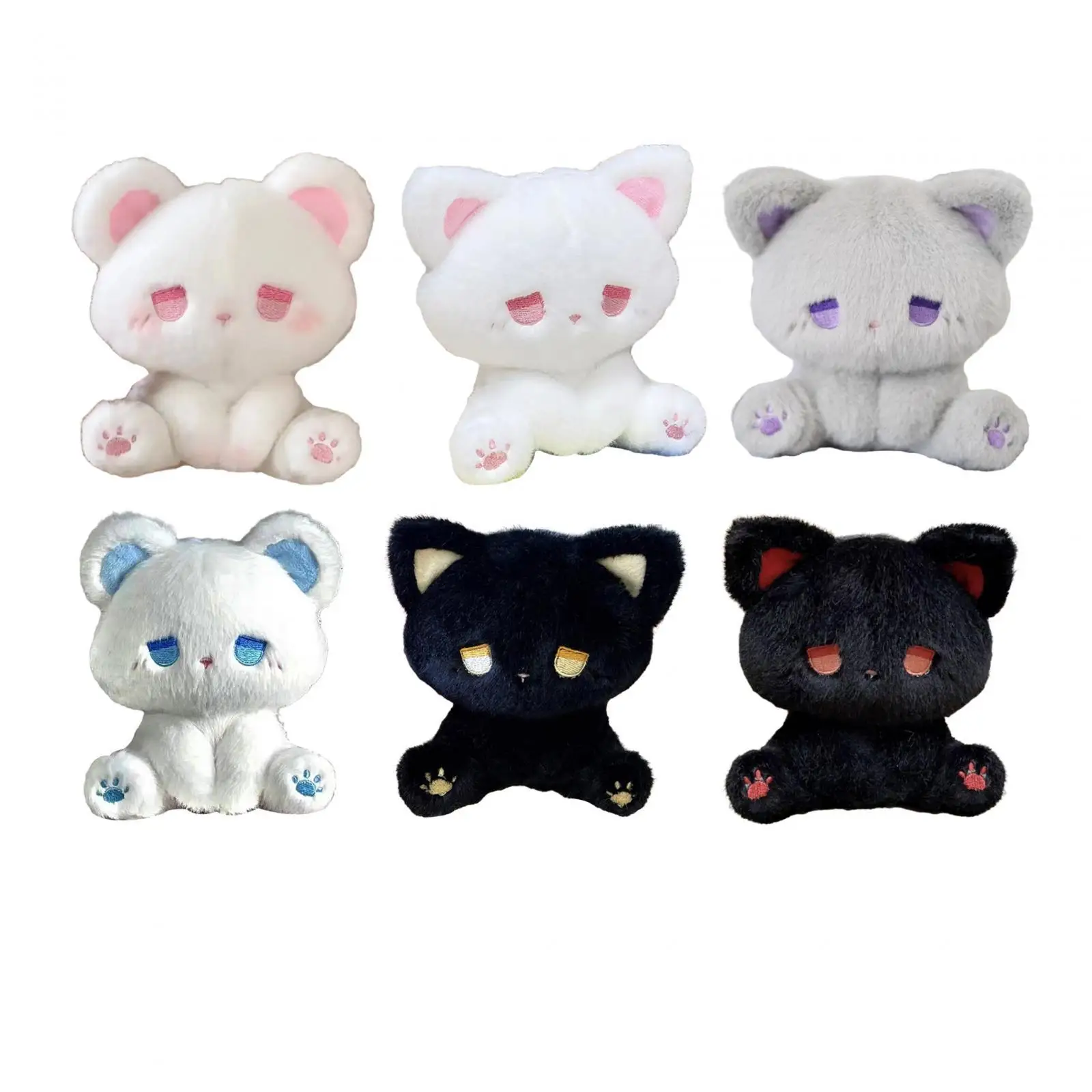 Plush Animal Doll Snuggling Kids Room Decor Cartoon Throw Pillow Huggable Cute Stuffed Animal for Kids Teens Children Gifts