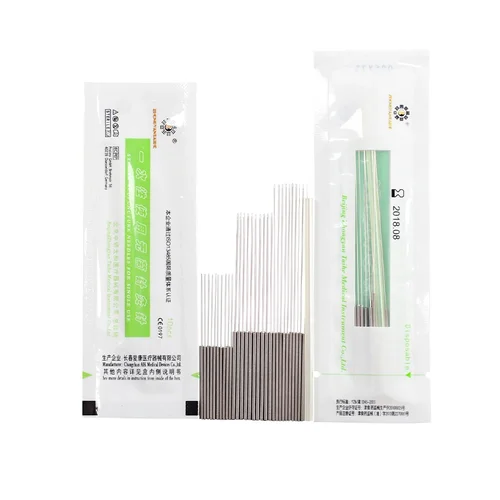 Imagen 2 del producto ZHONGYAN TAIHE 2000 Uds aguja de acupuntura con tubo 4 cajas 500 uds/caja aguja afilada estéril desechable agujas de masaje de belleza