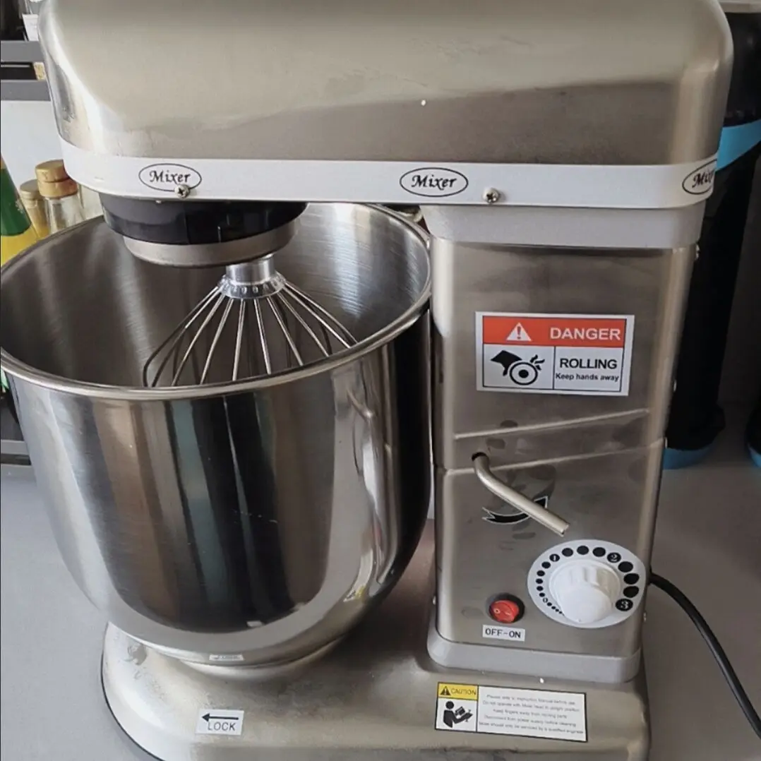 

Industrial 5l/7l/10L Liters Stand Food Mixer Cake Dough Blender Egg Cream Beater Kitchen Food Processor