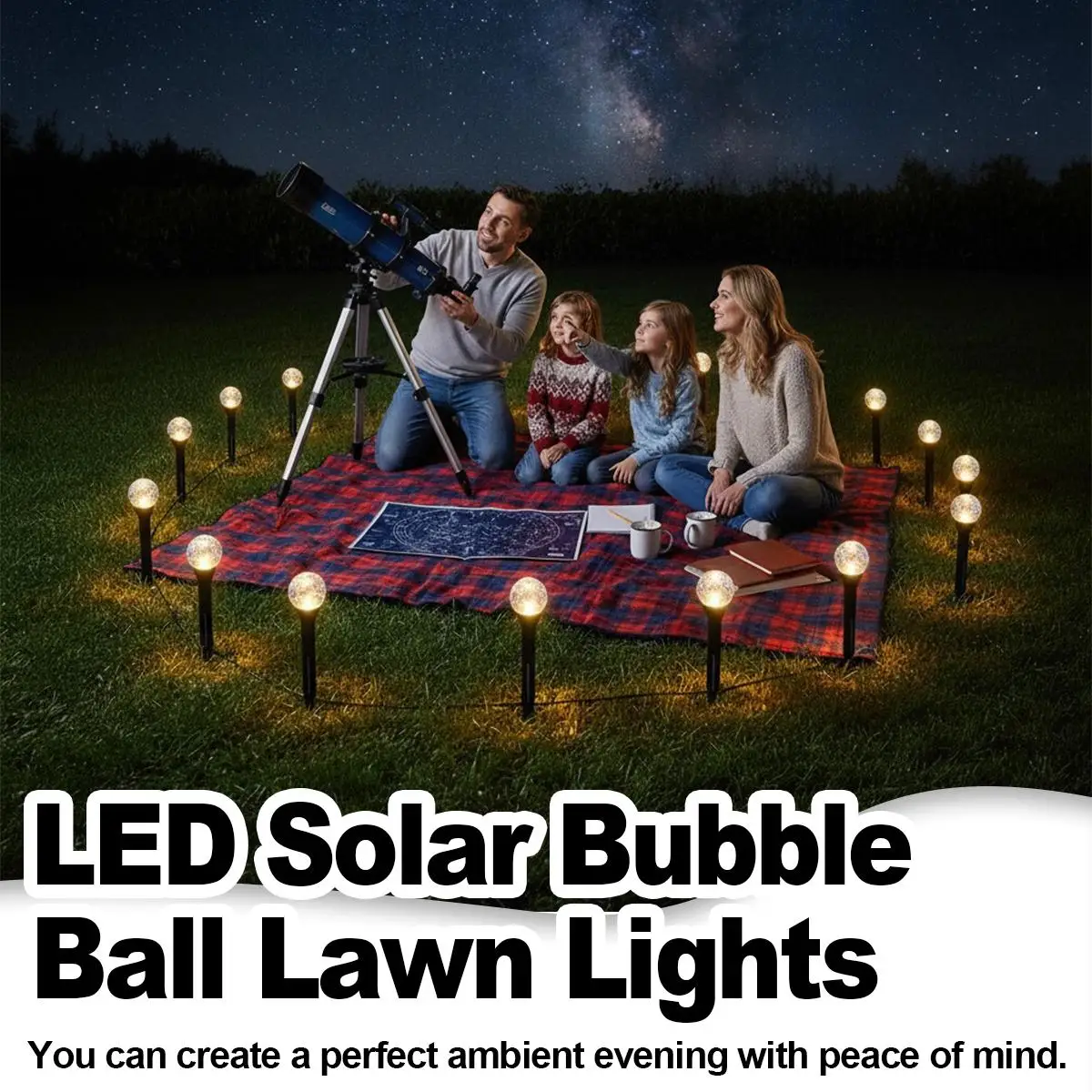 

Солнечные светодиодные пузырьковые шары для газона, пейзажные водонепроницаемые уличные цветные украшения для двора, лампа с питанием от подъездной дороги, красочные декоративные