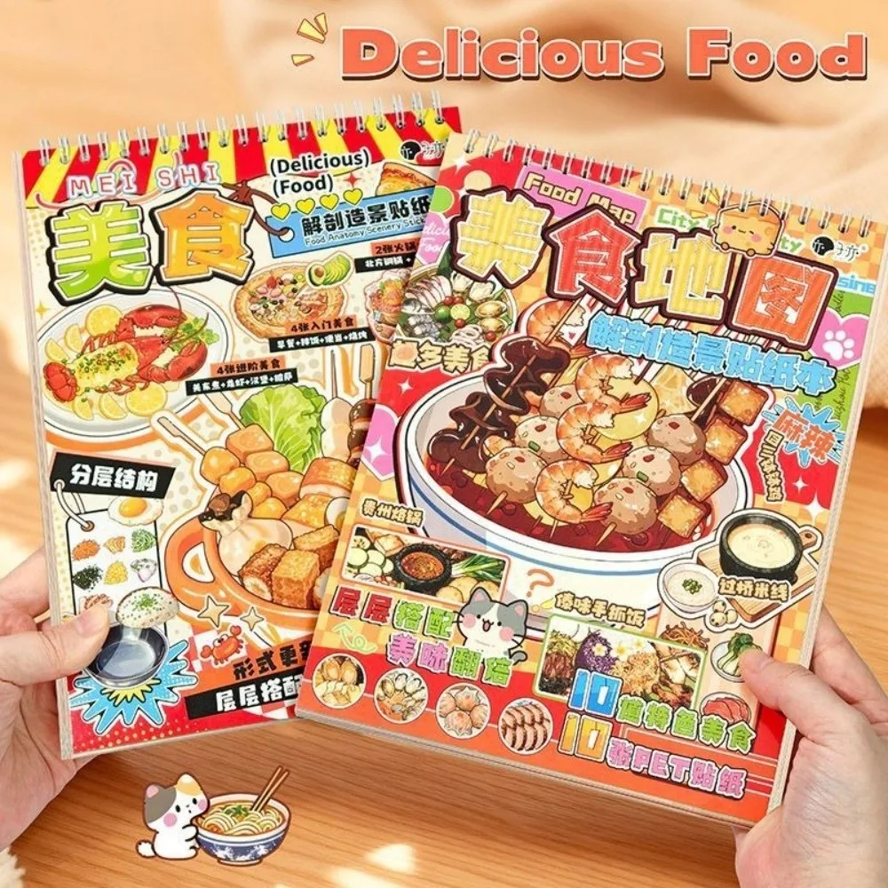 adesivo-de-cenario-em-miniatura-estilo-aconchegante-empilhamento-visual-10-cenas-20-folhas-adesivo-de-receitas-de-comida-adesivo-de-cenario-de-cabana-em-pet-para-artesanato-diy