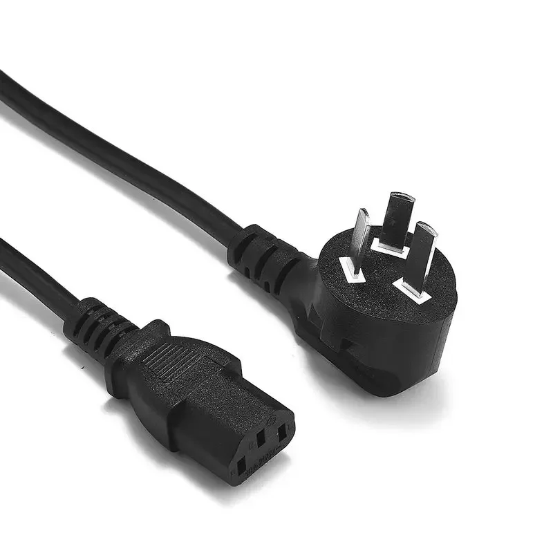 AU Australia CN China Plug Power Cord 1.5m 0.75mm2 IEC C13 Power Supply Cable for Dell PC Computer Monitor TV Printer Projector