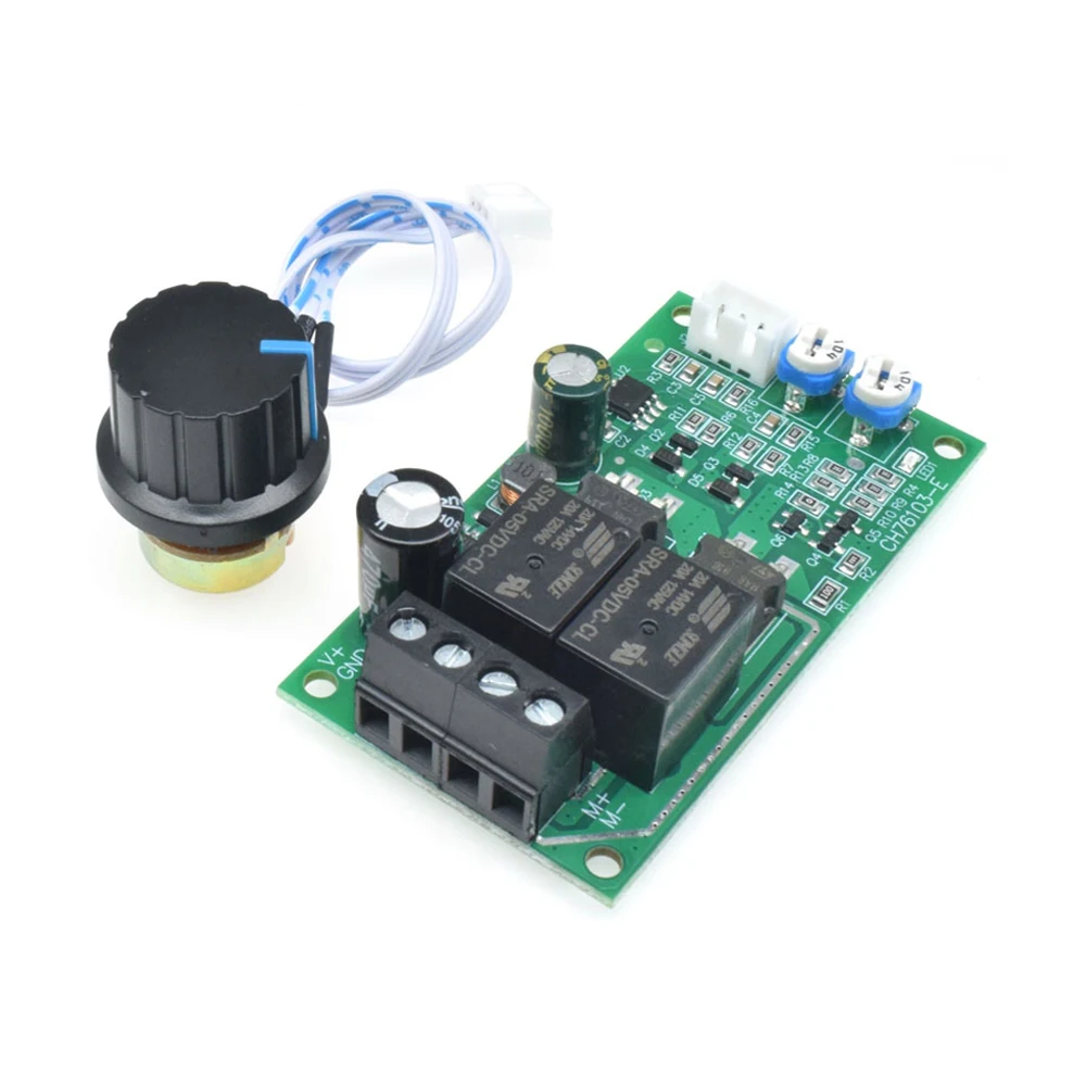 DC 6-40V Motor Speed Controller Brush Motor Speed Adjustable Regulator Forward and Reverse Control Board DC Brush Motor Governer