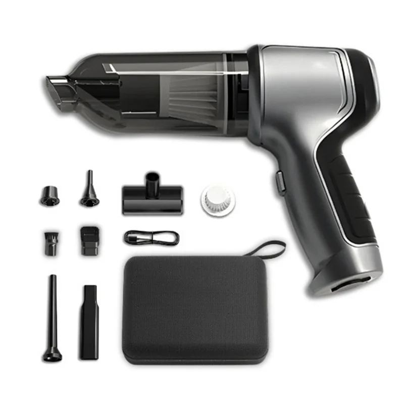 

B52C Портативный воздуходувка/автомобильный пылесос Автомобильный пылесос Бесщеточный двигатель Прочный Простота установки Простота в использовании