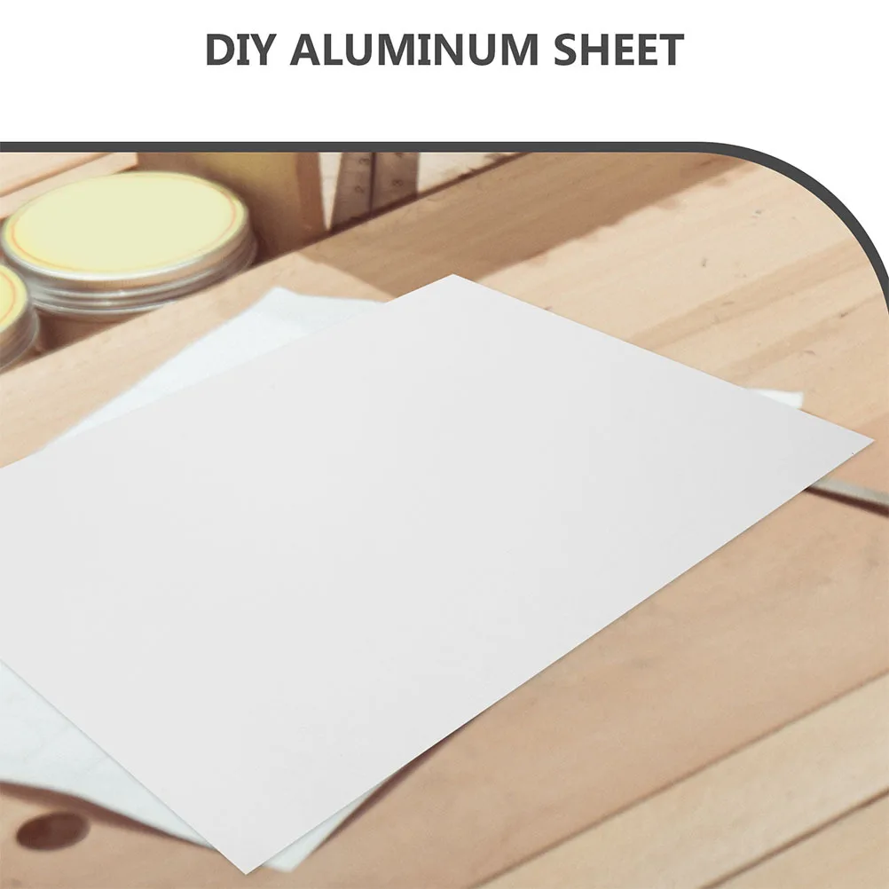 3pcs Engraving Metal Plates A4 Aluminum Aluminum For Sublimation Sheet DIY Blank Signs Sublimation Craft Decorative Wall Art