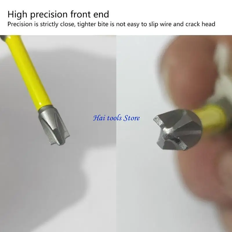 X37E 65mm 110mm Screwdriver Bit Replacement Slotted Screwdriver Bit
