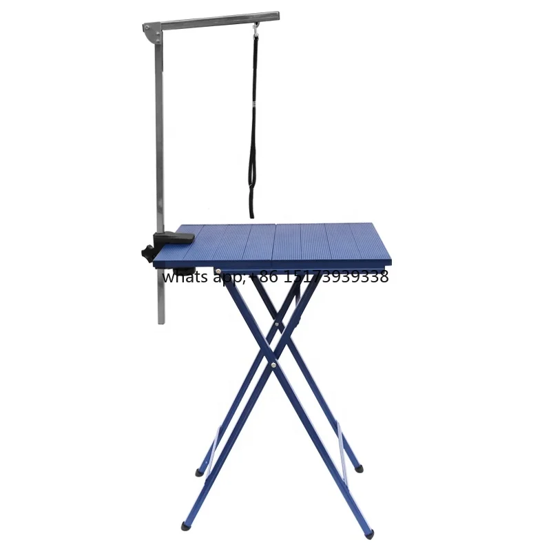 

Dog Pet Grooming Table for Large Dogs Adjustable Height Heavy Portable Trimming Drying Table