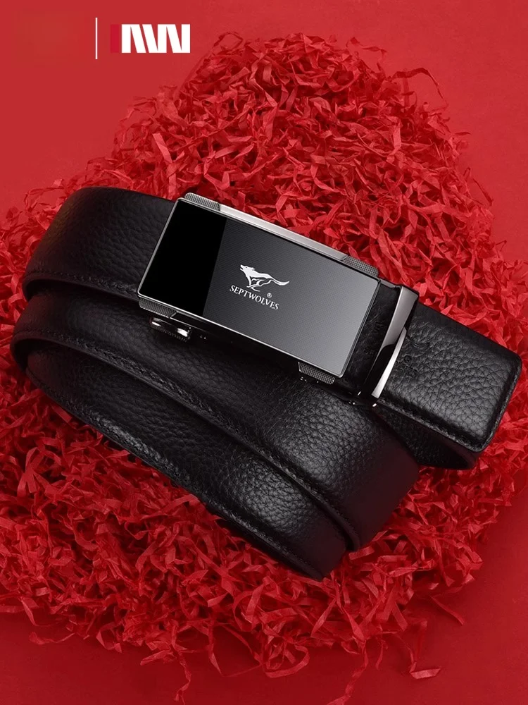 septwolves-genuine-top-layer-cowhide-belt-men's-business-suit-automatic-buckle-luxury-high-end-leather-belt-casual-style