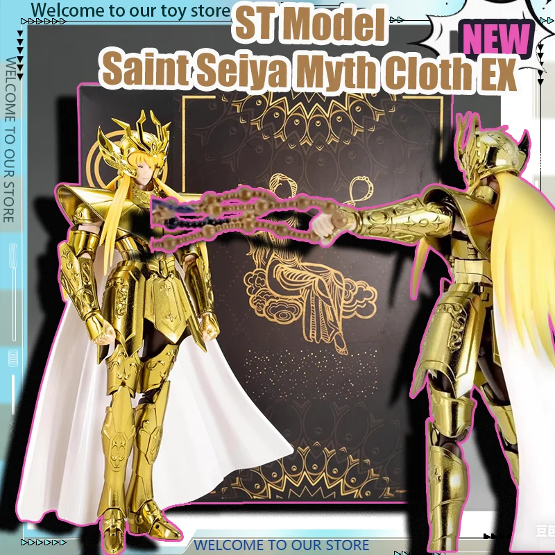 

ShineTime/ST Model Saint Seiya Myth Cloth EX Virgo Asmita Action Figures Gold Lost CanvasLC Knights of The Zodiac Toys Gifts
