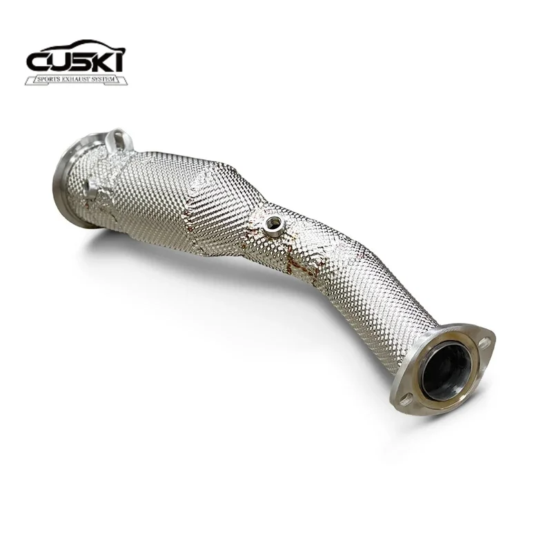 Pertains to Lexus RC200T RC300 2015-2019 2.0T Exhaust Direct downpipe with Heat Shield Automotive Exhaust Modification Fittings