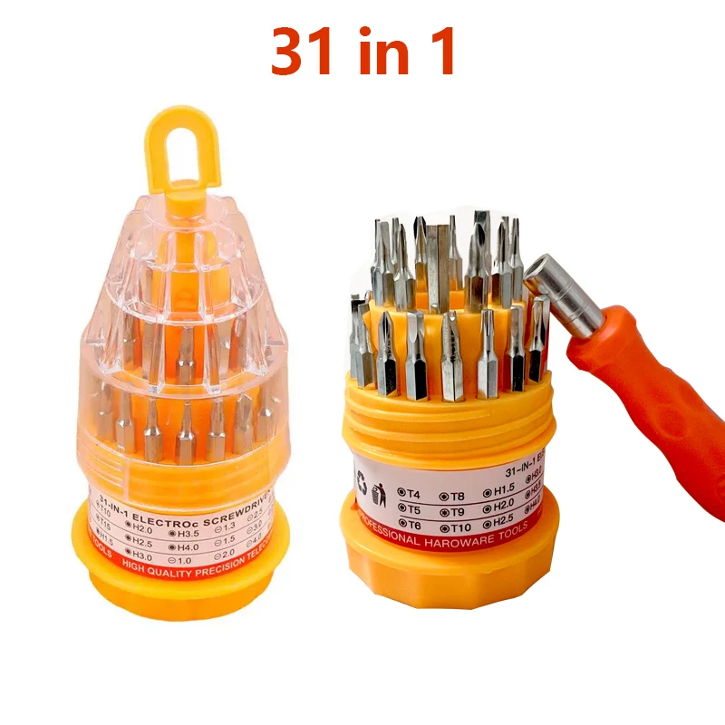 

31 In 1 Multifunctional Screwdriver Set Computer Mobile Phone Repair Tool Kit Disassemble Smart Digital Product Repair Tools