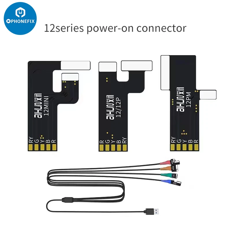 JC AIXUN P2408S Upgraded Power Supply Test Cable Mobile Boot Control line for iPhone 7-14 Series Mainboard Activation Boot Line